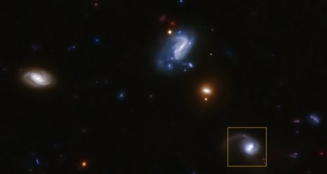 Black Hole kicked out of Galaxy