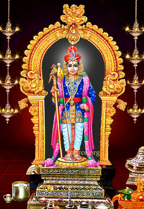 Where Palani Andavar Moolavar Was Made By Bhogar.Thannasiappan Koil