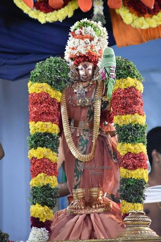 Goddess Andal Takes Oil Bath Srivilliputhur Ennai Kaapu