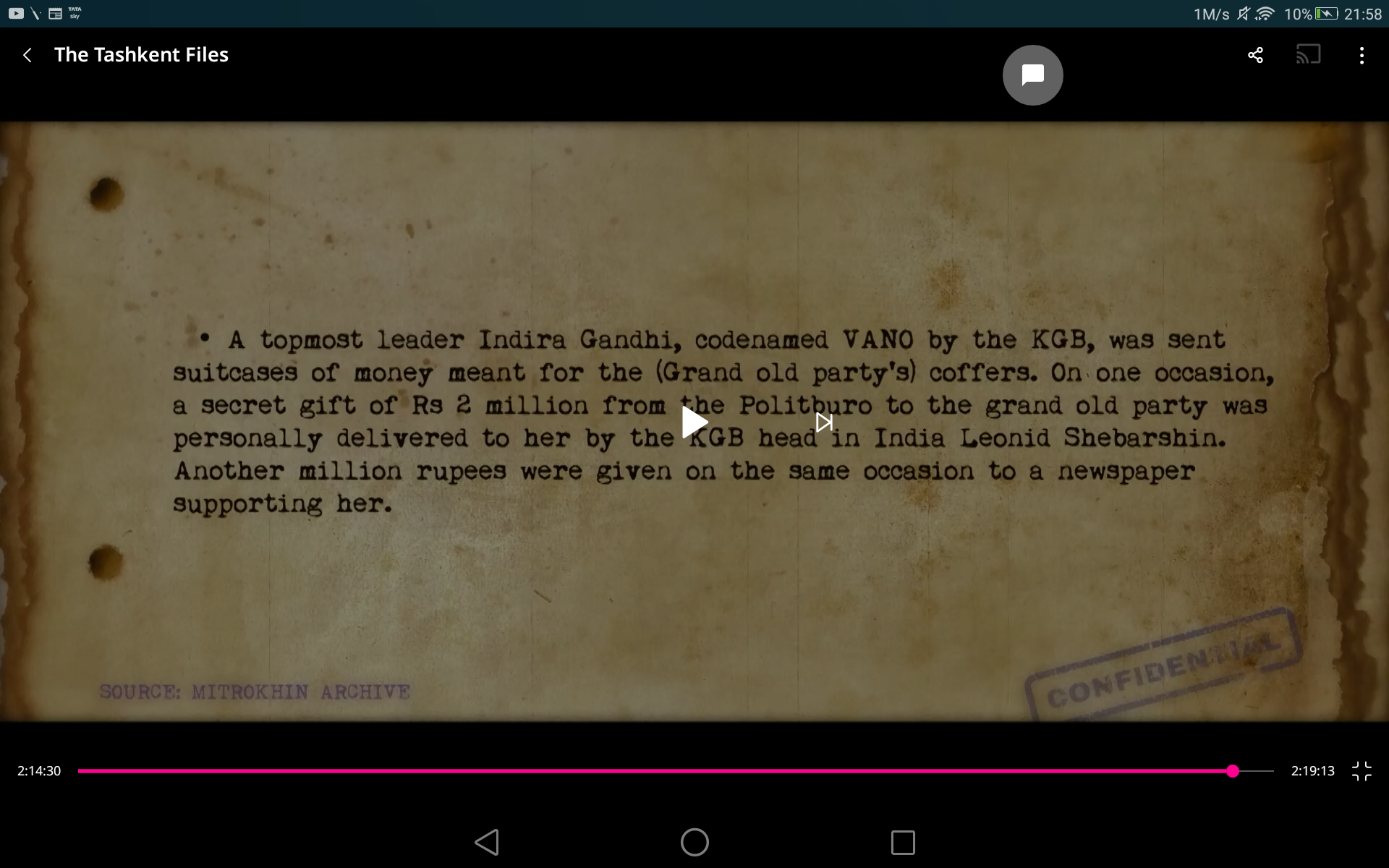 Indira Gandhi, mole of KGB was paid Money 💰 KGB.image