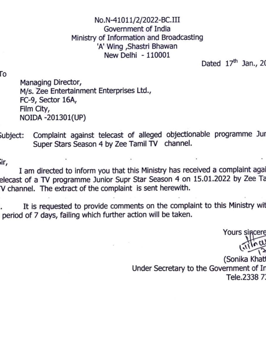 Zee TV Ridicules Modi Through Children Reprehensible