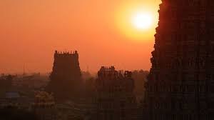 Meenakshi Amman Temple Madurai Sunrise.image